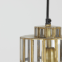 Søstrene hanglamp glas Ø15x31 cm antiek brons van het woonmerk Light & Living