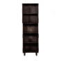 Draw hoge kast 60 cm mangohout walnoot van het woonmerk BePureHome