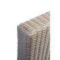 Cora 5 pcs loungeset wicker - beige/bruin