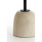 Joley tafellamp Ø26x46 cm - mat zwart/wit marmer