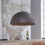 Hanuman hanglamp zwart/bruin 70 cm