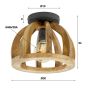 Huub plafondlamp 1L van het woonmerk Fraaai