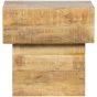 Balk too salontafel hout - naturel