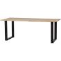 Combi-Tablo eiken 200x90 cm + U-poot