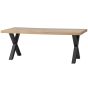 Combi-Tablo mangohout 180x90 cm + Alkmaar poot