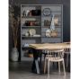 Combi-Tablo mango visgraat 180x90 cm + Alkmaar poot