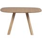 Combi-Tablo organisch 130 cm + 3-standen poot - naturel