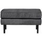 Rodeo hocker velvet beige