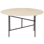 Vida bijzettafel 40xø75 cm - naturel marmer