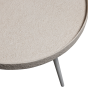Bounds bijzettafel XL hout/metaal 40xØ76 - naturel