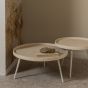 Bounds bijzettafel XL hout/metaal 40xØ76 - naturel
