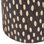 Perry kruk hout - donkerbruin