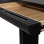 Mael bureau/sidetable fineer - zwart