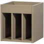 Turner platenkast grenen - mud