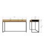 Silas bureau eiken decor