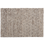 Joslin vloerkleed rond wol 170x240 cm - naturel melange