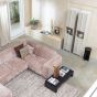 Efia vloerkleed wol 170x240 cm - bruin melange