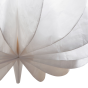 Dalia hanglamp papier 37xØ60 cm - wit