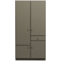 Alfie kledingkast small 107 cm - grenen forest
