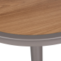 Jeppe verstelbare bartafel tuin aluminium - bruin/grijs