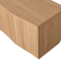 Zuma tv-meubel 133 cm eiken - naturel