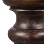 Jonah bijzettafel hout 42xø30 cm - donkerbruin
