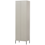 New gravure hoge kast met lade grenen - dust