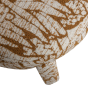 Upke fauteuil met dessin - naturel/bruin