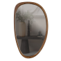 Leif spiegel hout 64x38 cm - naturel