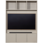 Meggy tv opbergkast 160 cm - grenen dust