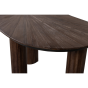Sun organische sidetable/bureau recucled teak - bruin