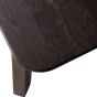 Tablo eettafel afgerond 200x90 cm - mystic brown