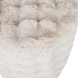 Olven fluffy poef hoog - naturel