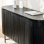 Nauvoo dressoir 165cm zwart van het woonmerk Vurna