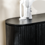 Nauvoo dressoir 165cm zwart van het woonmerk Vurna