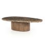 Bradley salontafel organisch marmer - bruin