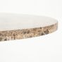 Bradley salontafel organisch marmer - bruin