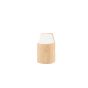 Don tv-meubel 240 cm - naturel hout/marmer