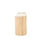 Don dressoir 165 cm - naturel/marmer