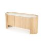 Don dressoir 165 cm - naturel/marmer