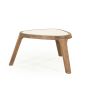 Fred salontafel organisch klein - naturel/marmer