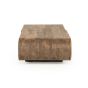 King salontafel mangohout - bruin