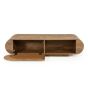 King salontafel mangohout - bruin