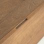 King salontafel mangohout - bruin