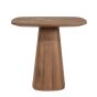 Aron eettafel 80x80 cm - bruin
