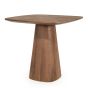 Aron eettafel 80x80 cm - bruin