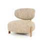 Reza fauteuil poot naturel