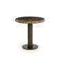 Luigi bijzettafel ø45 cm - bruin