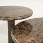 Luigi salontafel ø75 cm - bruin