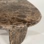 Devin salontafel 100x85x31 cm - bruin